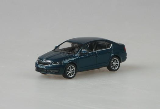 Škoda Octavia III Lava Blue Metallic 1:43 model ABREX